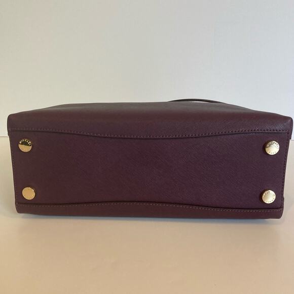 🌺 NWT Authentic Michael Kors Leather Satchel - Picture 10 of 16